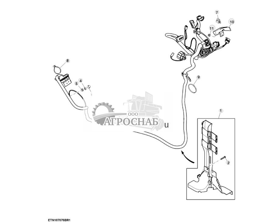 Жгут проводов, передняя опора - ST830829 591.jpg